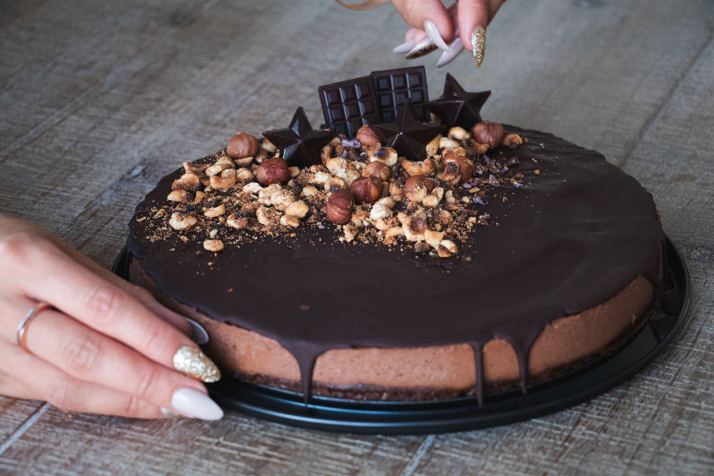 Gâteau chocolat noisette sans cuisson - recette paléo