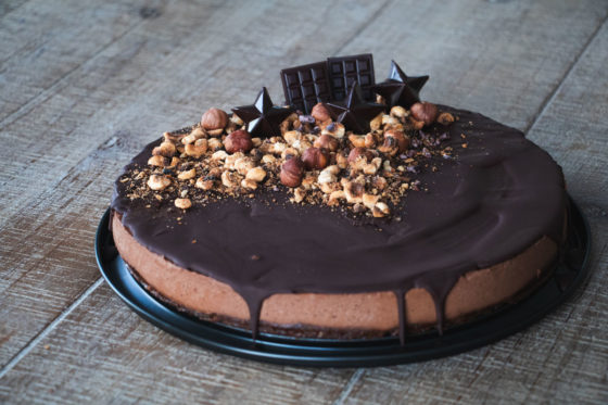 Recette | Gâteau chocolat et noisettes sans cuisson