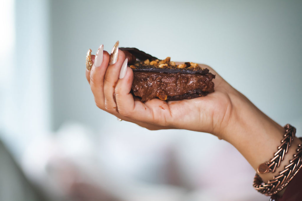 Gâteau chocolat noisette sans cuisson - recette paléo