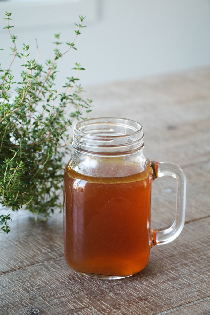 Recette bouillon de poulet maison