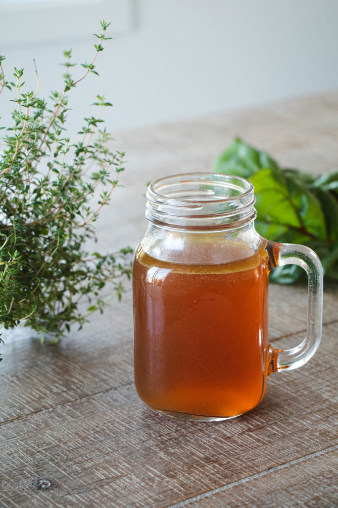 Recette bouillon de poulet maison