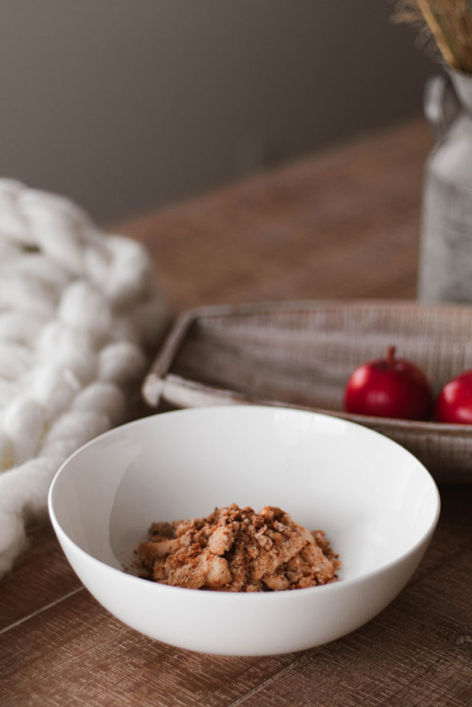 Recette de croustade aux pommes paléo et vegan