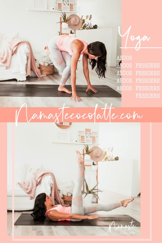 Routine de yoga abdos & fessiers | Namasté & Coco Latté