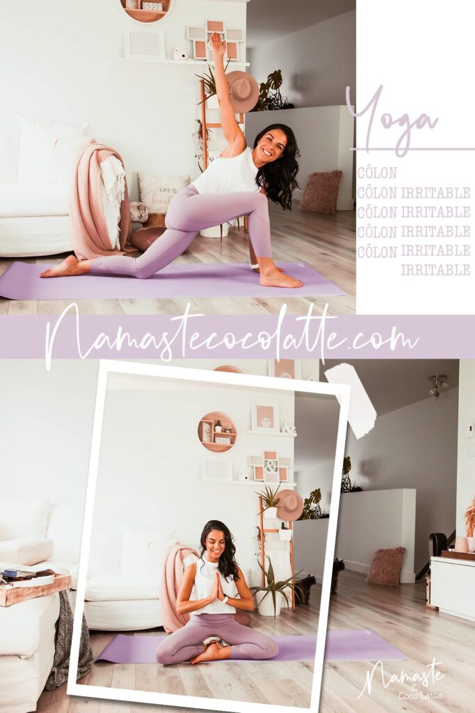 Routine de yoga pour soulager le côlon irritable | Namasté & Coco Latté