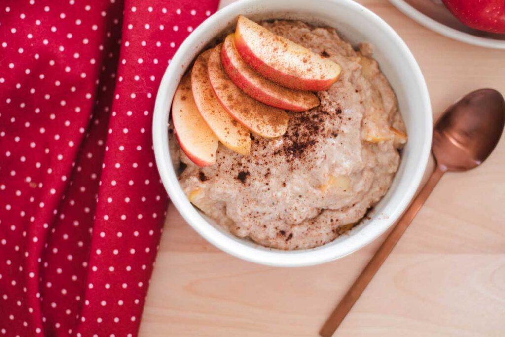 Recette | Porridge paléo pommes et cannelle