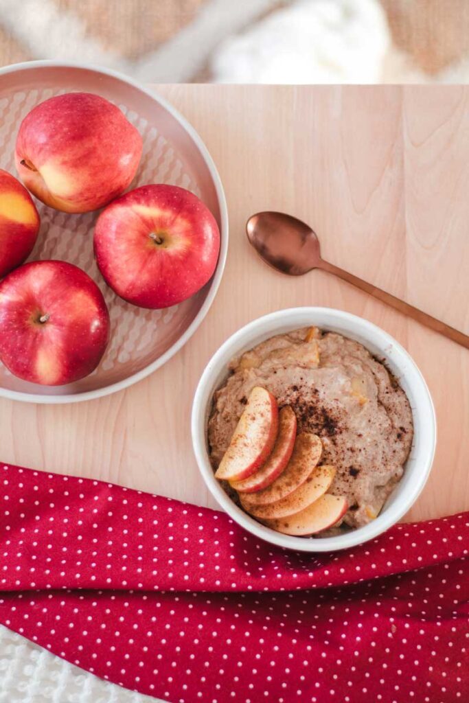 Recette | Porridge paléo pommes et cannelle