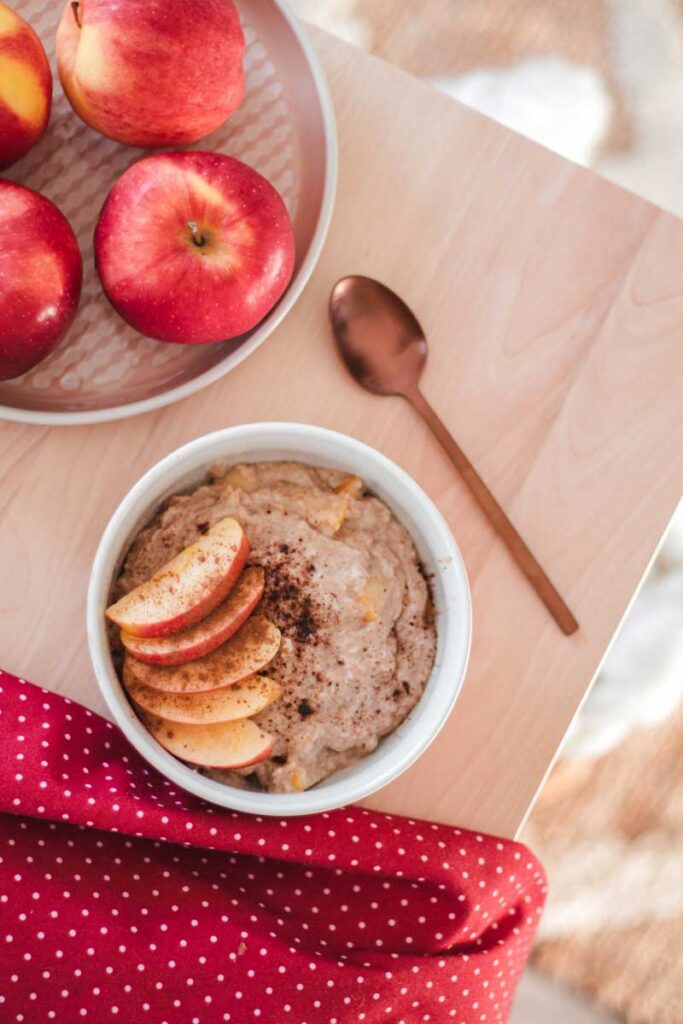 Recette | Porridge paléo pommes et cannelle