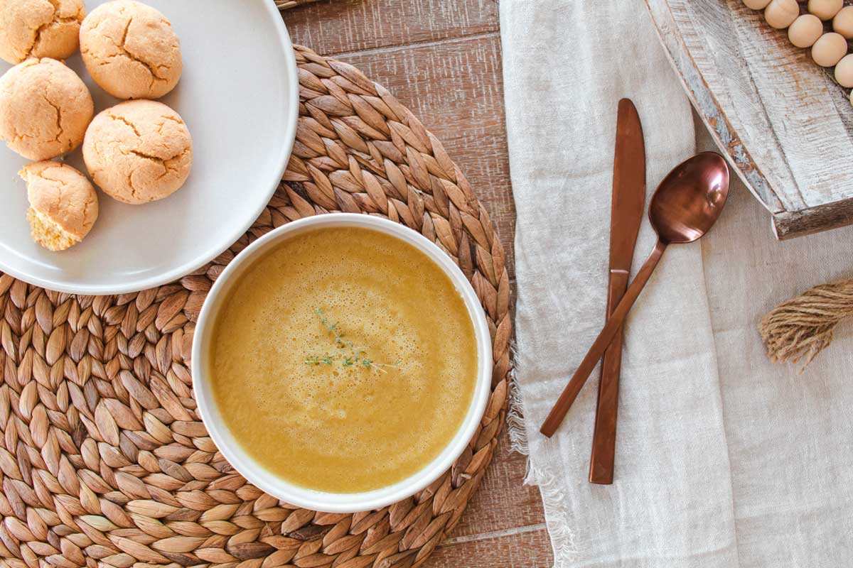 Recette | Potage de poires et de poireaux