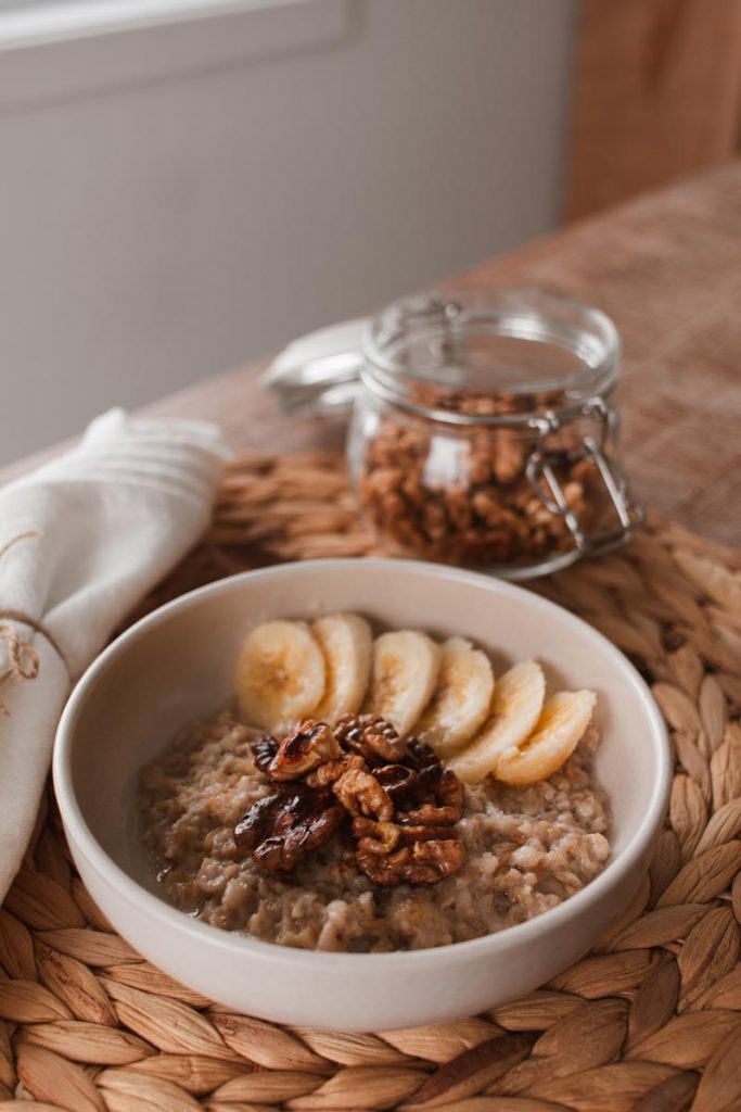 Recette de gruau aux bananes | Namasté & Coco Latté