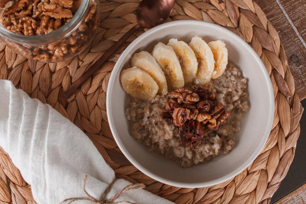 Recette de gruau aux bananes | Namasté & Coco Latté